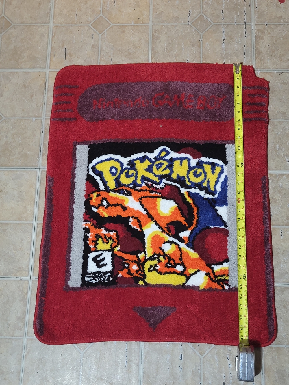 Pokémon Red Charizard Rug - Picture 4 of 7